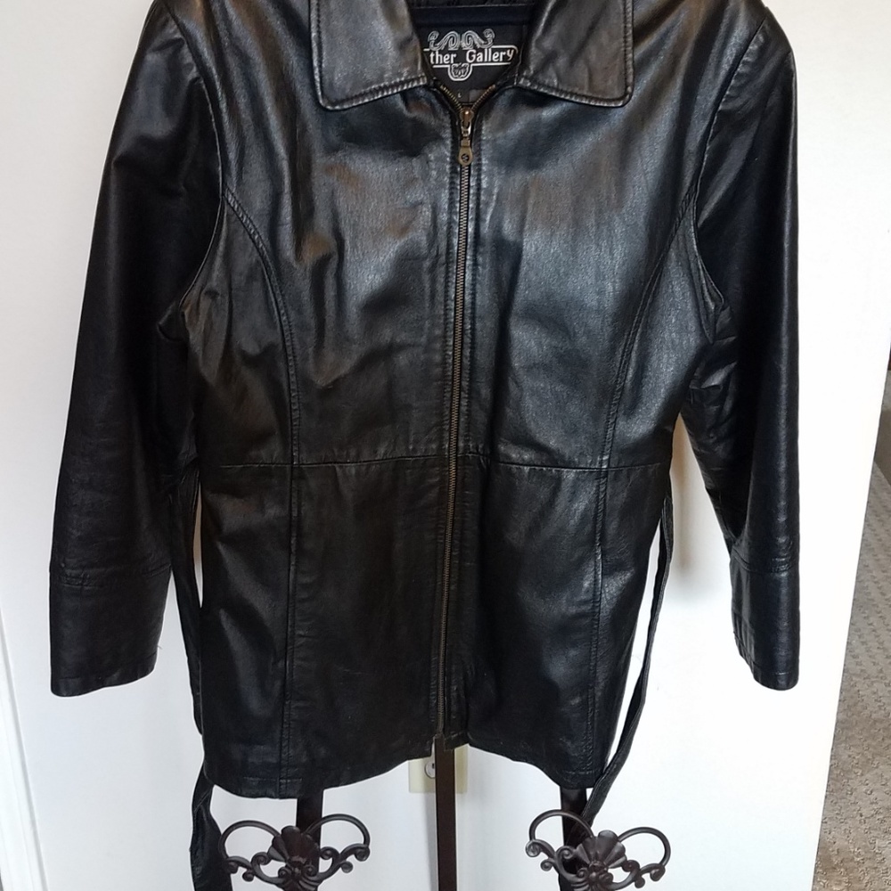 Leather vintage jacket